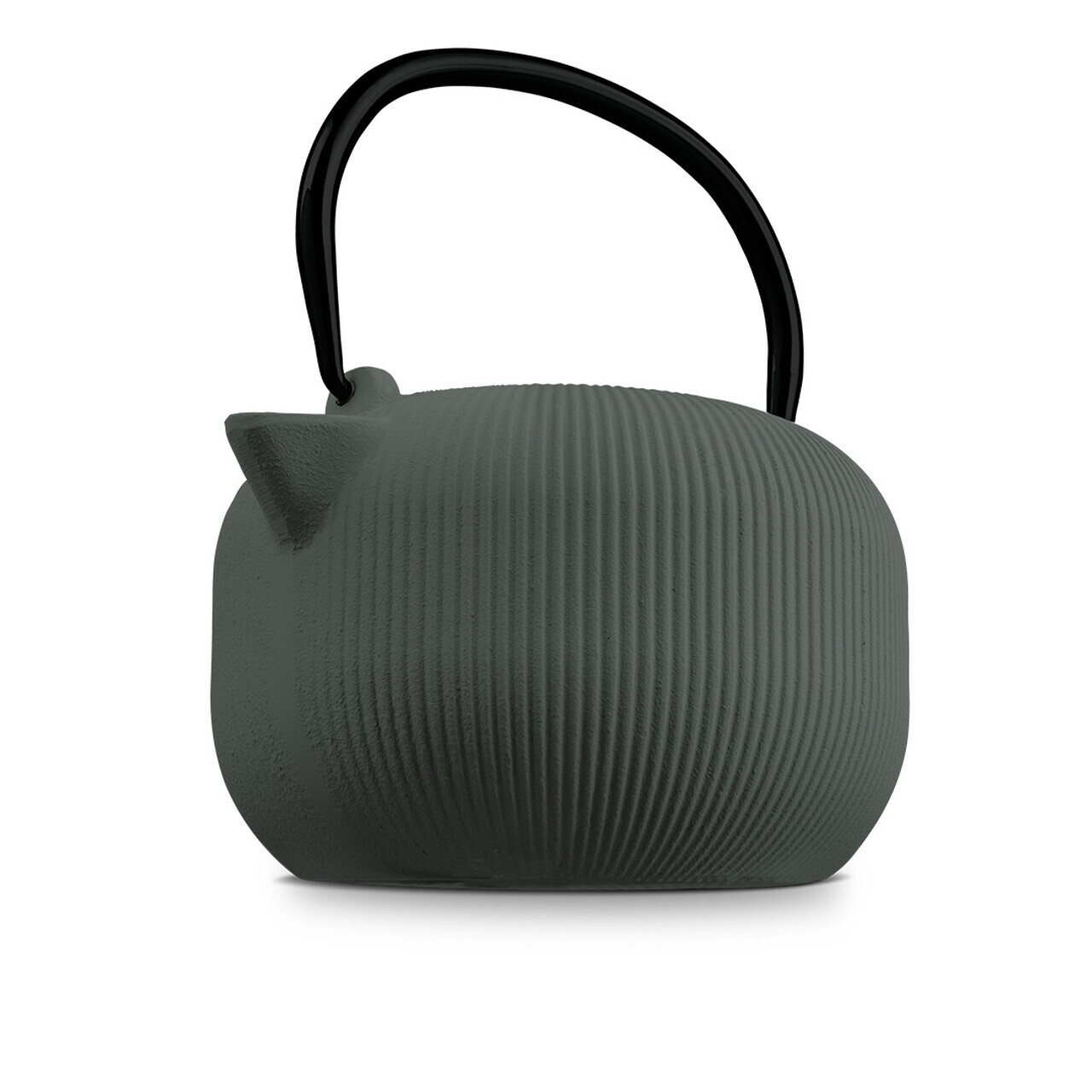 Ceainic Berlinger Haus, Matte Green, 1 L, fonta, verde mat/negru - imagine 6